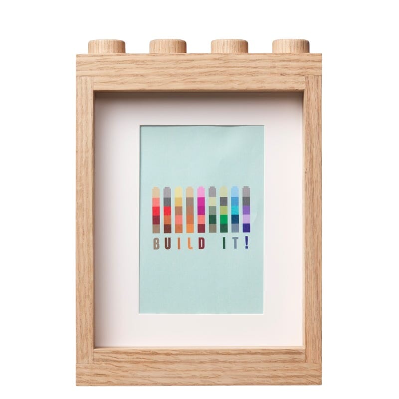 Cadre photo en bois LEGO