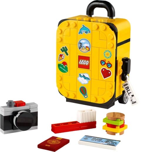 Valise de voyage jaune LEGO