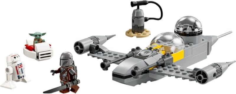 Mandalorian Ruimteschip Bouwset met Baby Yoda Figuren