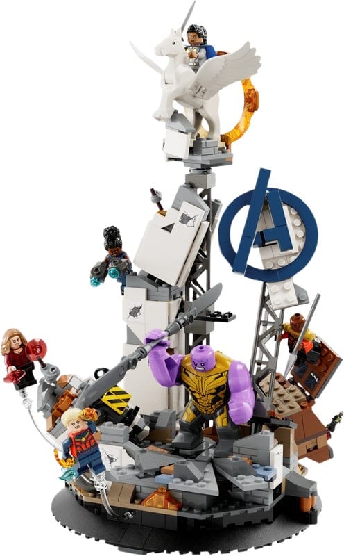 Marvel Avengers stridsarena med transformerbar slagfältsfunktion