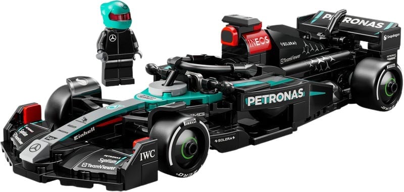 Zestaw klocków Mercedes F1 - samochód wyścigowy