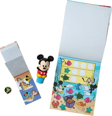 Zestaw ze stempelkami Mickey Mouse