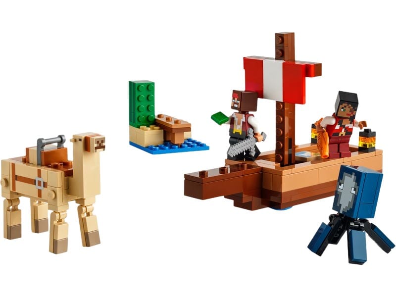 Set Minecraft Nave dei Pirati con Cammello