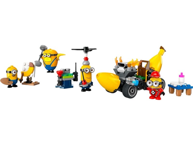 Voiture Banane des Minions à Construire