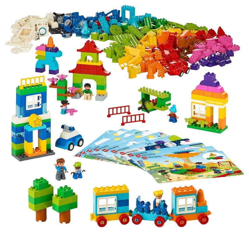 Set Costruzioni La Mia Città con Personaggi