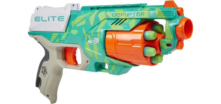 Blaster NERF Elite Disruptor con Tamburo Rotante