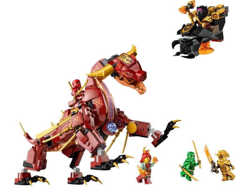 Dragon NINJAGO transformable avec mécanisme de combat