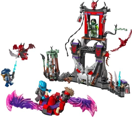 NINJAGO Storm Village Spinner Battle