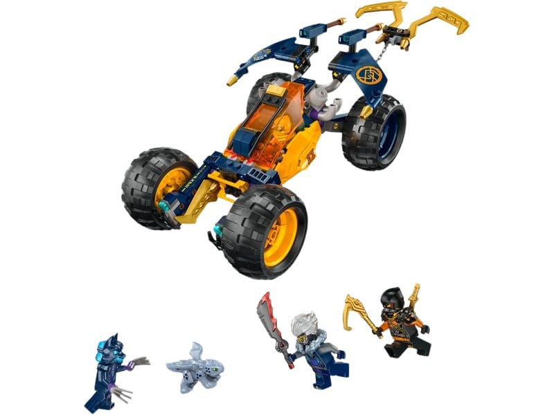 NINJAGO Gelber Ninja-Buggy mit Drachen-Begleiter