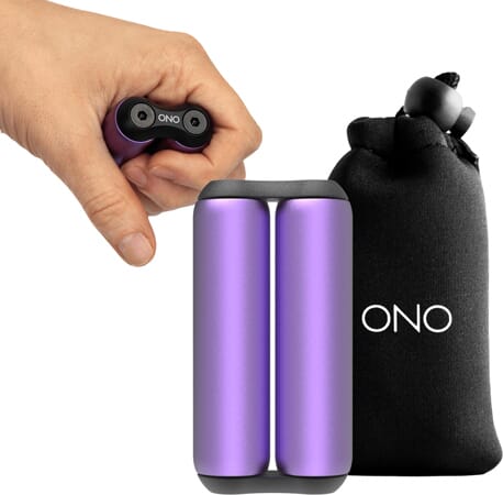 ONO Roller Junior - Lila Aluminium-Fidget-Roller für Kinder