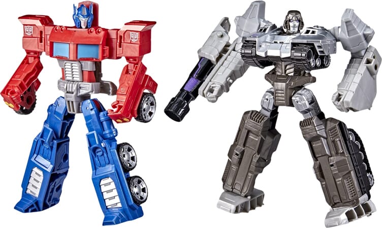 Pack de Combat Transformers Optimus Prime et Megatron