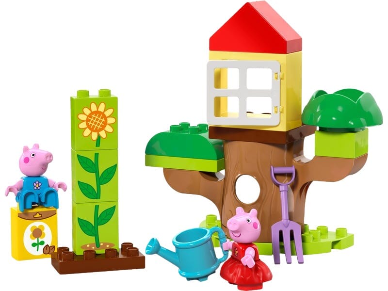 Set DUPLO Peppa Pig con Casa sull'Albero e Giardino