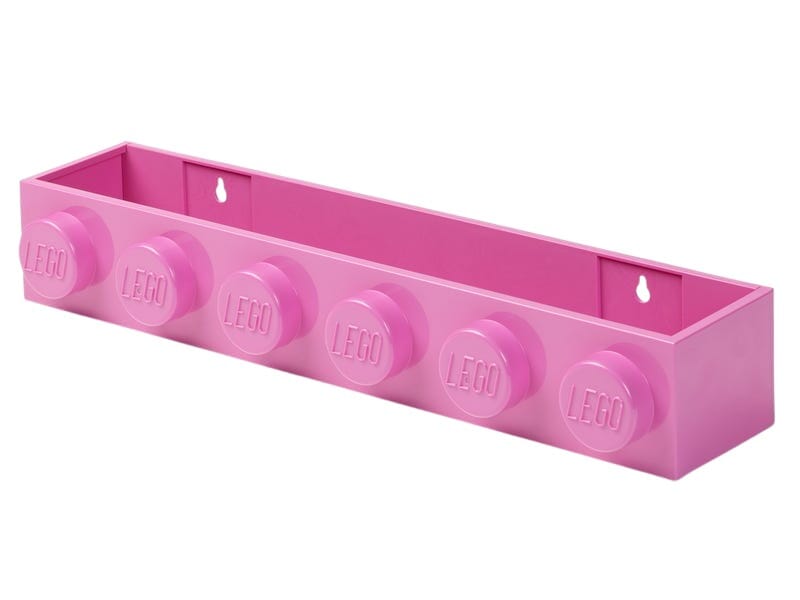 Estantería Rosa en Forma de Ladrillo LEGO