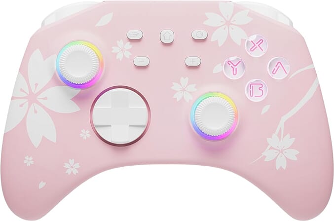Driftfri Spelkontroll i Rosa Design