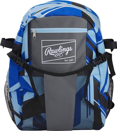 Sac à dos Rawlings pour équipement de baseball