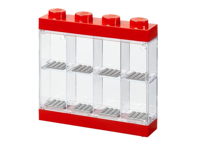 Vitrine Rouge pour Minifigurines LEGO