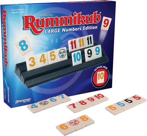 Rummikub mit extra großen Zahlen