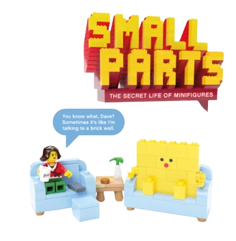 LEGO-Minifiguren-Bildband mit Erwachsenenhumor