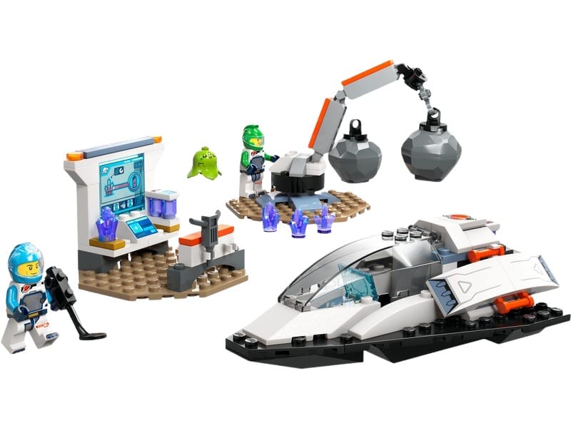 Weltraum-Bauset mit Asteroidenlabor und Außerirdischen