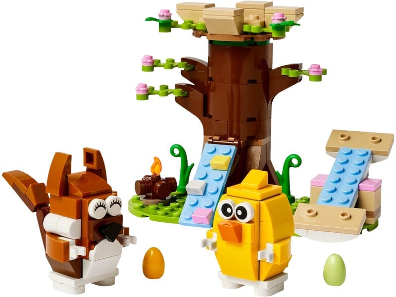Set Parco Giochi Primaverile con Animali