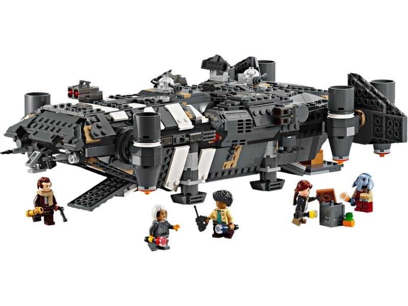Star Wars Skeleton Crew Ruimteschip met Draaiende Motoren