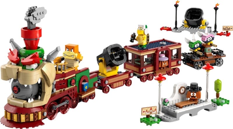 Train Express Bowser Super Mario LEGO