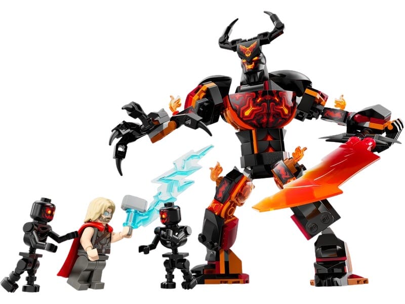 Set de Combat Thor contre le Démon de Feu Surtur