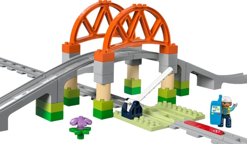 Set Espansione Ponte e Binari per Trenini