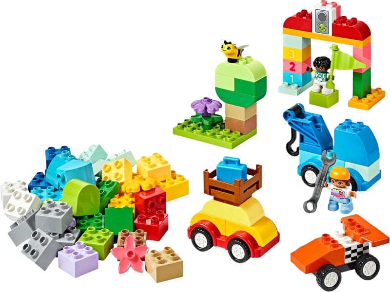 Zestaw DUPLO z podwoziami do budowania pojazdów