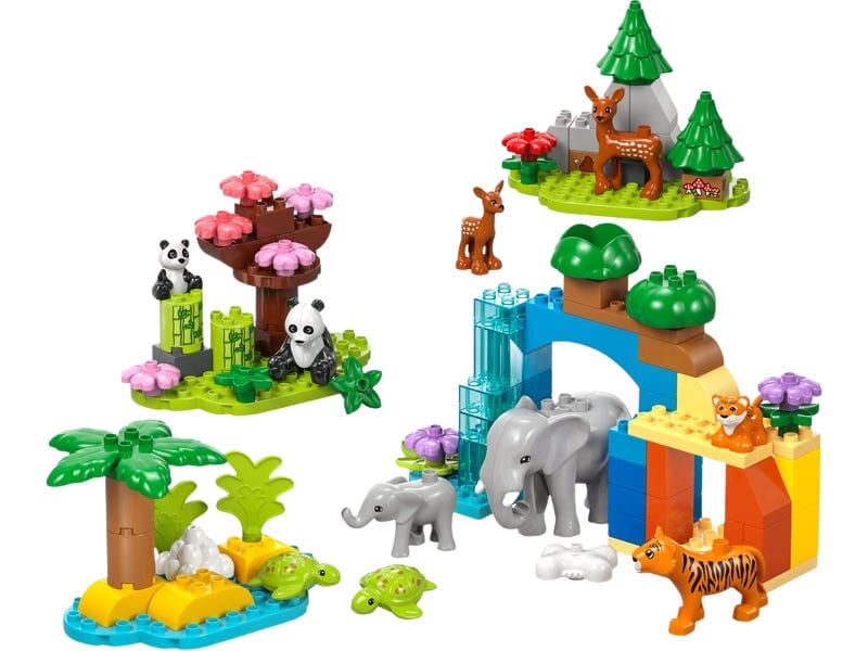 Set DUPLO Famiglie di Animali Selvaggi