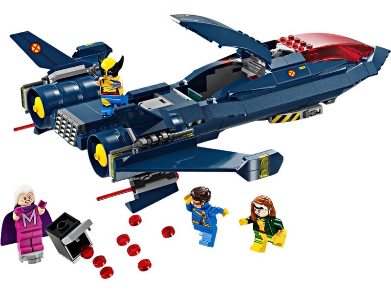 X-Men Straaljager met 4 Superhelden