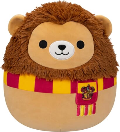 Peluche Lion Gryffondor pour Compagnon de Lecture