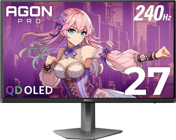 Monitor gamingowy OLED z podświetleniem RGB