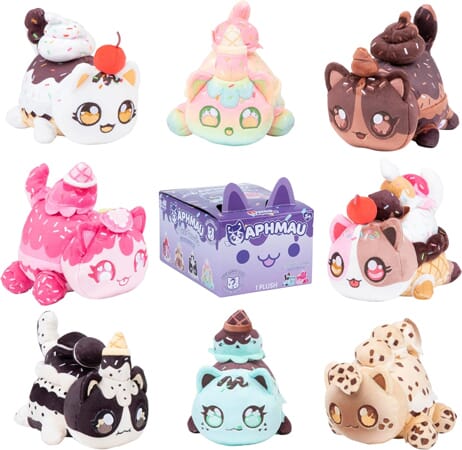 MeeMeow Mystery Ice Cream Plushies