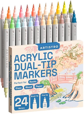 ARTISTRO Dual-Tip Paint Pens