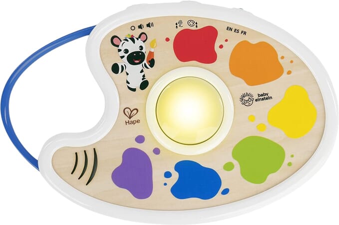 Light-Up Wooden Art Palette