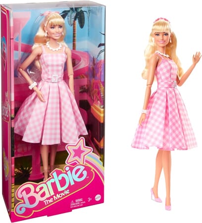 Margot's Pink Gingham Barbie
