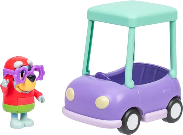 Auto di Nonna con Personaggio Janet di Bluey