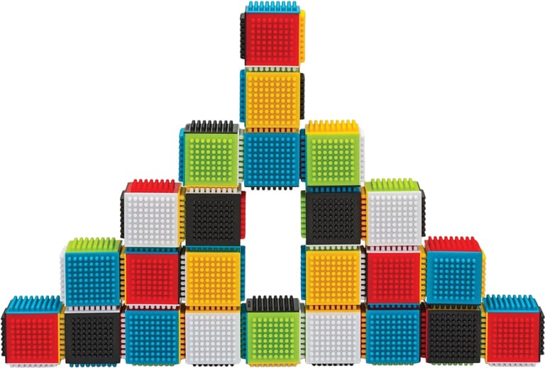 Bloques de Construcción Adhesivos de Silicona