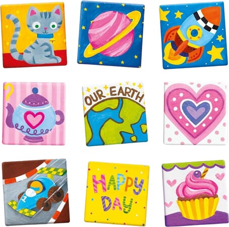 Magnetic Tile Art Kit