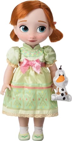 Anna Puppe mit ihrem besten Freund Olaf