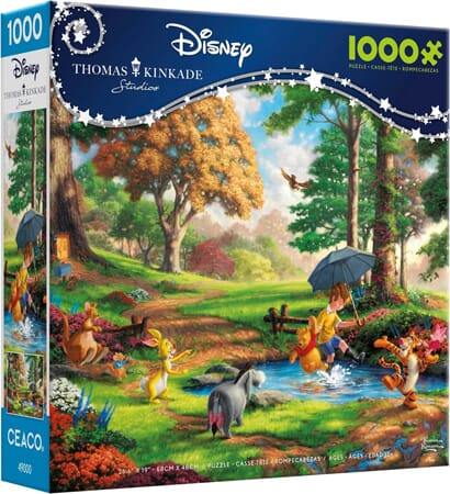 Puzzle Thomas Kinkade z Kubusiem Puchatkiem - 1000 elementów