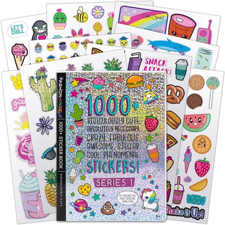 Giant Sticker Book with Over 1000 Designs