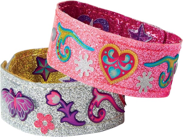Kit de Pulseras con Brillantina para Crear