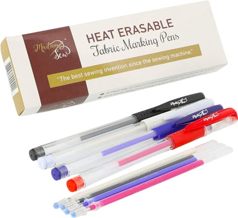 Hittegewiste Stiften voor Stofmarkering bij Naaien
