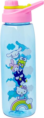 Butelka na wodę Hello Kitty z tęczowym motywem