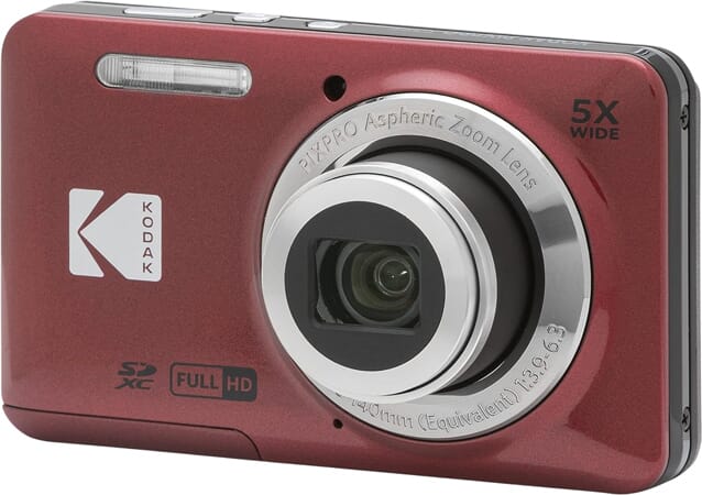 Cámara Digital Compacta KODAK PIXPRO FZ55 Roja