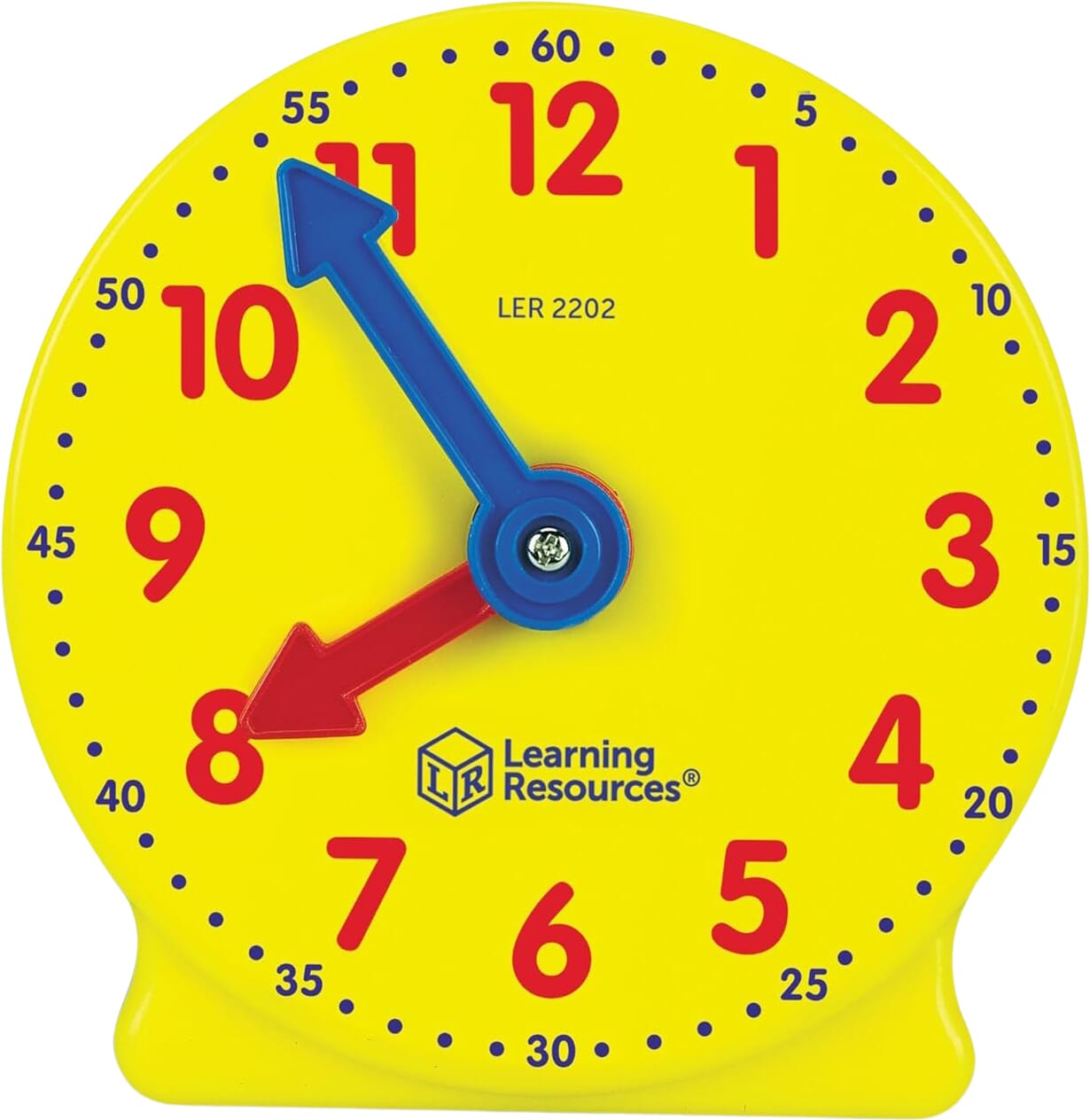 Zegar edukacyjny z mechanizmem zębatym dla dzieci