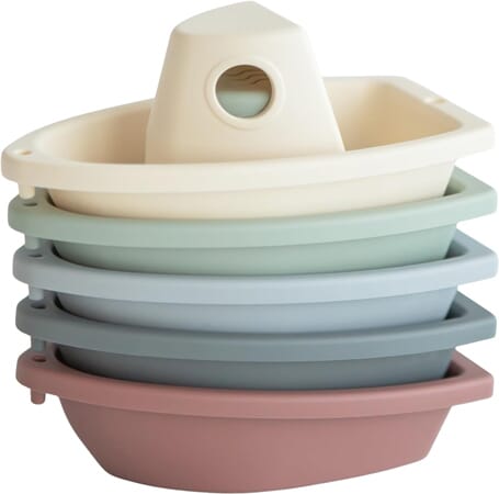 Bateaux de bain empilables Mushie