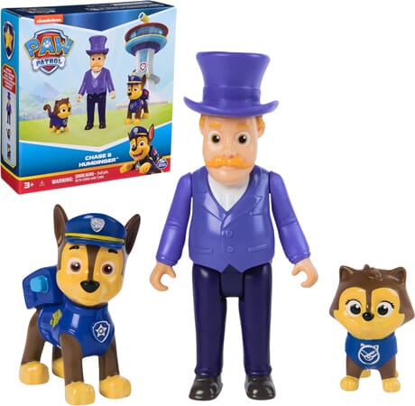 Set Personaggi Paw Patrol Chase contro Humdinger